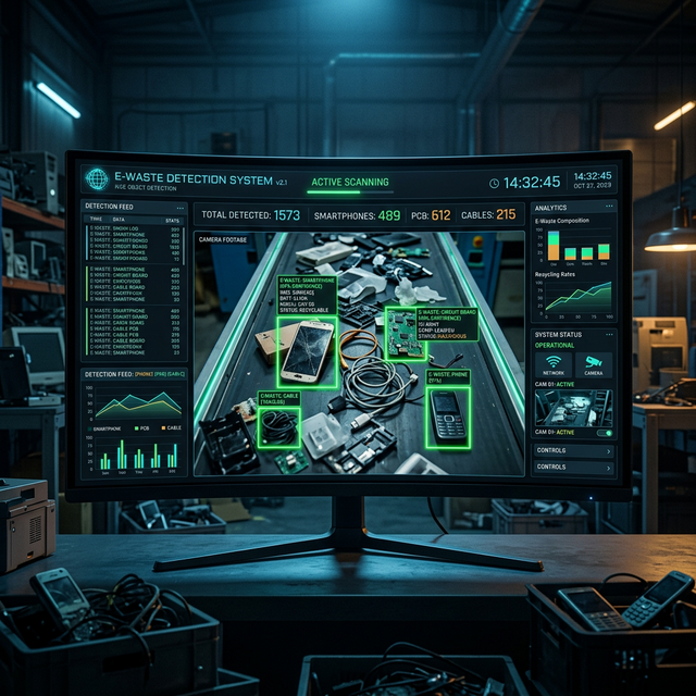 E-Waste Detection System Preview